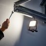 Akku LED Baustrahler Arbeitsleuchte Arbeitsscheinwerfer Arbeitsleuchte mit Haken - 20 Watt - 6600mAh
