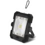 Solar Akku Outdoor Arbeitsleuchte Schwarz Campingleuchte mit Powerbank Funktion 10000mAh wasserfest