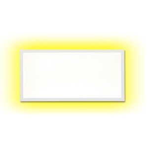 LED Panel 60W mit RGB Backlight Hintergrundbeleuchtung Warmweiß / Kaltweiß - Rechteckig 80x30 60W