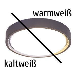 LED Deckenleuchte Deckenlampe 23W mit farbiger Hintergrundbeleuchtung und integriertem