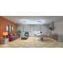LED Deckenleuchte Deckenlampe 23W mit farbiger Hintergrundbeleuchtung und integriertem