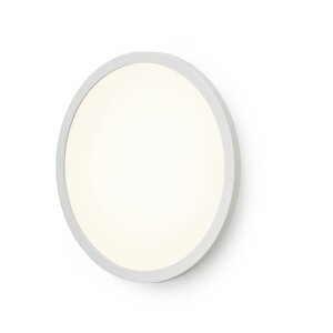 LED Panel Deckenleuchte rund 40cm Ø mit RGB Backlight Hintergrundbeleuchtung 24W - Rund 40cm 24W