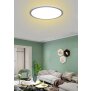 LED Panel Deckenleuchte rund 40cm Ø mit RGB Backlight Hintergrundbeleuchtung 24W - Rund 40cm 24W