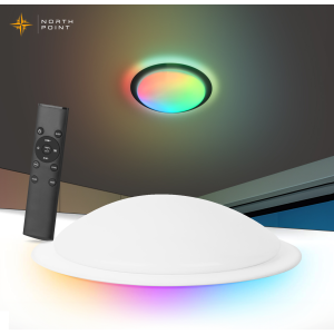 LED Deckenleuchte RGB Dimmbar mit Fernbedienung,...