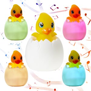 LED Akku Nachtlicht mit Schlummermelodien für Kinder...