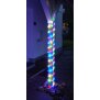 LED Lichterschlauch Solar LED-Kette mit Solar Panel100 LEDs Multicolor ca. 7,5 m lang