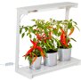 LED Pflanzenlampe Pflanzenleuchte Innengarten Wachstumsgarten Wachstumsleuchte 14W - Viereck-Form