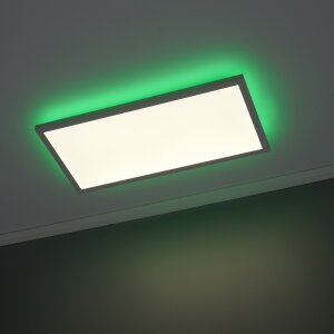 B-Ware LED Panel 15W Warmweiß / Kaltweiß Mood RGB Hintergrundbeleuchtung Fernbedienung 60x30cm