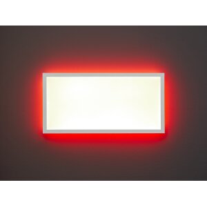 B-Ware LED Panel 15W Warmweiß / Kaltweiß Mood RGB Hintergrundbeleuchtung Fernbedienung 60x30cm