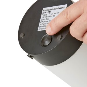 LED Outdoor Tischlampe mit integriertem Akku verschiedene Farben Schwarz Matt warmweiß