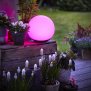 Northpoint LED Akku Hängelampe Bunt Warmweiß für Innen und Außen Bojen-Optik Gartenleuchte Terassenlampe