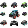 Aufladbares RC Auto Ferngesteuerter Monstertruck Spielzeug LED Licht echter Rauch Fernbedienung