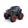 Northpoint Ferngesteuerte Autos Monstertruck Rot Spielzeug LED Licht echter Rauch Fernbedienung aufladbarem Akku wechselbare Cover