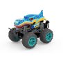 Northpoint Ferngesteuerte Autos Monstertruck Dino Blau Spielzeug LED Licht echter Rauch Fernbedienung aufladbarem Akku wechselbare Cover