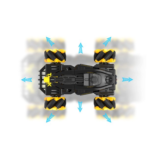 Northpoint Ferngesteuerter RC Panzer Tank Spielzeug Zweier-Set mit authentischen Qualm und LED Duell-Modus 360° Movement