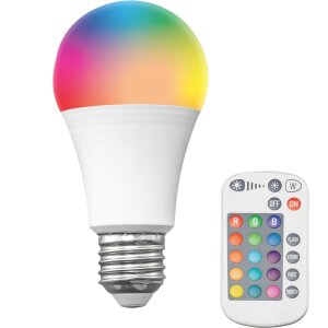LED Glühbirne E27 RGB Warmweiß (2700K) mit...