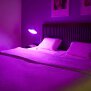 LED Glühbirne E27 RGB Warmweiß (2700K) mit Infrarot Fernbedienung, 9W, 800lm - 1 Stück