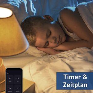 LED Smarte Glühbirne E27 9W 800lm Warmweiß Kaltweiß Bunt WLAN Tuya Smarthome - 1xE27