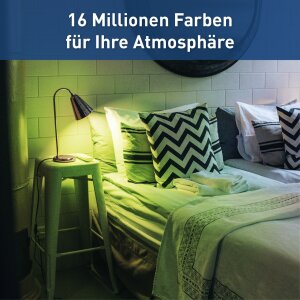 LED Smarte Glühbirne E27 9W 800lm Warmweiß Kaltweiß Bunt WLAN Tuya Smarthome 2 Stück - 2xE27