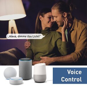 LED Smarte Glühbirne E27 9W 800lm Warmweiß Kaltweiß Bunt WLAN Tuya Smarthome 2 Stück - 2xE27