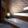 Northpoint LED Batterie Spot Strahler mit Bewegungsmelder Schwarz