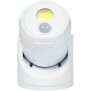 LED Batterie Spot Strahler Flutlicht mit Bewegungsmelder und Erdspieß 5000K neutralweiß 450 Lumen