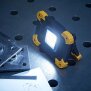 10W LED Akku Baustrahler dimmbar 1100 Lumen IP54 mit Powerbankfunktion