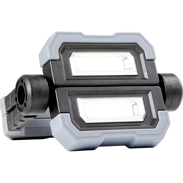 LED Baustrahler Arbeitslampe 10W mit 5000mAh Akku klappbar mit Magnet