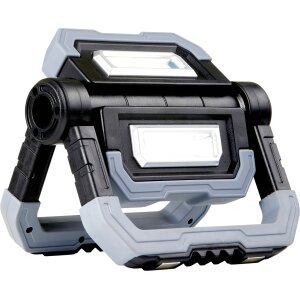LED Baustrahler Arbeitslampe 10W mit 5000mAh Akku...