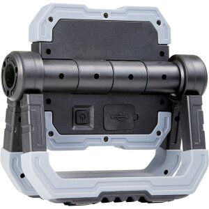 LED Baustrahler Arbeitslampe 10W mit 5000mAh Akku klappbar mit Magnet