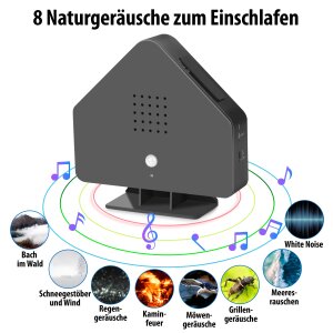 B-Ware Naturgeräuschebox Vogel Gesang Vogelzwitscher Box Bewegungsmelder Vogelgeräuschen Licht