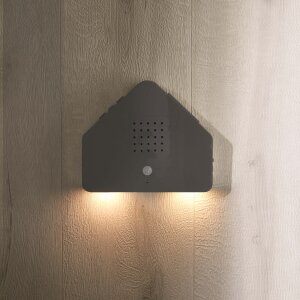 B-Ware Naturgeräuschebox Vogel Gesang Vogelzwitscher Box Bewegungsmelder Vogelgeräuschen Licht