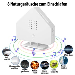 B-Ware Naturgeräuschebox Vogel Gesang Vogelzwitscher Box Bewegungsmelder Vogelgeräuschen Licht