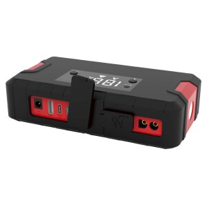 Northpoint Powerbank mit Starthilfefunktion Starthilfekabel 55,5Wh USB Ladeadapter
