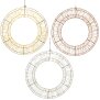 XXL LED Lichtkranz 50cm 1000 warmweiße LEDs mit IP44 Timerfunktion geeignet für Innen- und