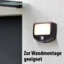 B-Ware LED Batterie Strahler Fluter Sicherheitsleuchte 3er Set mit Funk-Aktivierung Bewegungsmelder