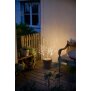 LED Sträucher Birkenoptik Weihnachtsdeko Outdoor | 3X 32 warmweiße LEDs | 85cm hoch | elastische