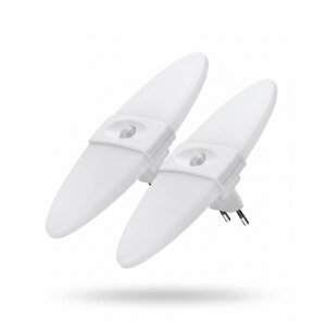 Northpoint LED Nachtlicht 2er Set mit Bewegungsmelder und...