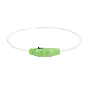 LED Leuchtband für Hunde in Grün Hundehalsband...