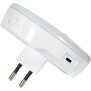 LED Nachtlicht für die Steckdose Bewegungsmelder 2x seitlicher USB Ladeanschluss - 1 Stück