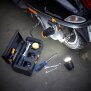 LED 3x KFZ Arbeitsleuchten Inspektionslampen mit integriertem 2000mAh Akku 3er-Set mit Ladekoffer 2