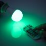 LED Glühbirne E27 RGB Warmweiß (2700K) mit Infrarot Fernbedienung 9W 800lm 4 Stück - 4 Stück