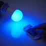 LED Glühbirne E27 RGB Warmweiß (2700K) mit Infrarot Fernbedienung 9W 800lm 4 Stück - 4 Stück