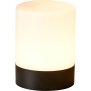 B-Ware Aufladbare Tischlampe Schwarz Matt warmweiß