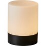 B-Ware Aufladbare Tischlampe Schwarz Matt warmweiß