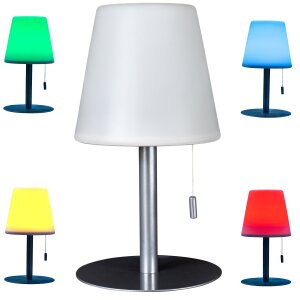 B-Ware Aufladbare LED Tischlampe mit Flackereffekt...
