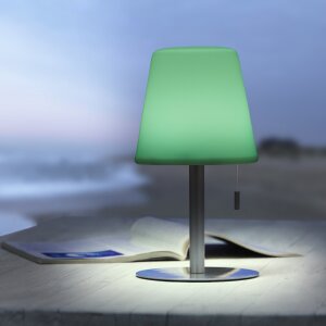 B-Ware Aufladbare LED Tischlampe mit Flackereffekt 4400mAh Akku 30 Stunden Laufzeit Tischleuchte
