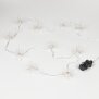 B-Ware 200 LED Lichterkette Weihnachten Sparkling Leuchtball 180cm lang Feuerwerk Pusteblume mit 5m