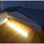 LED Streifen mit Bewegungsmelder tageslichtweißes Licht (3000K) inkl. Batterien Bewegungsmelder 100°