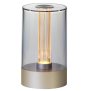 Northpoint LED Akku Design Tischlampe Tischleuchte mit Glühdraht 1800mAh Ambientelicht 20lmGold